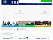 Tablet Screenshot of ideas-consulting.com